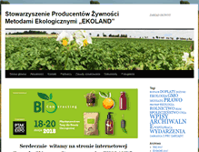 Tablet Screenshot of ekolandpolska.pl